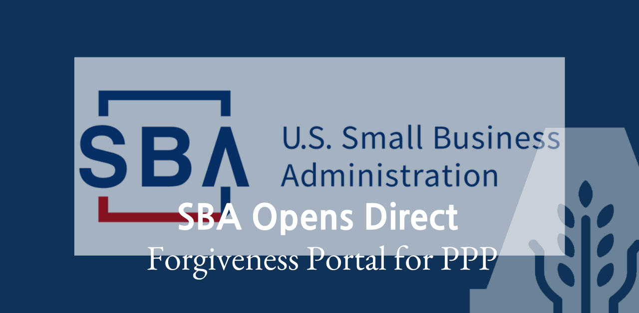 SBA Opens Direct Forgiveness Portal for PPP
